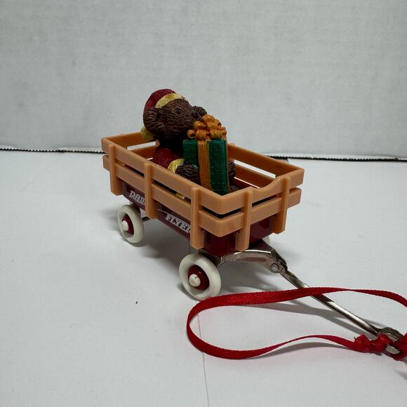 Radio Flyer Christmas Collection Classic Wagon Tree Ornament 1998 Collection - Picture 8 of 8